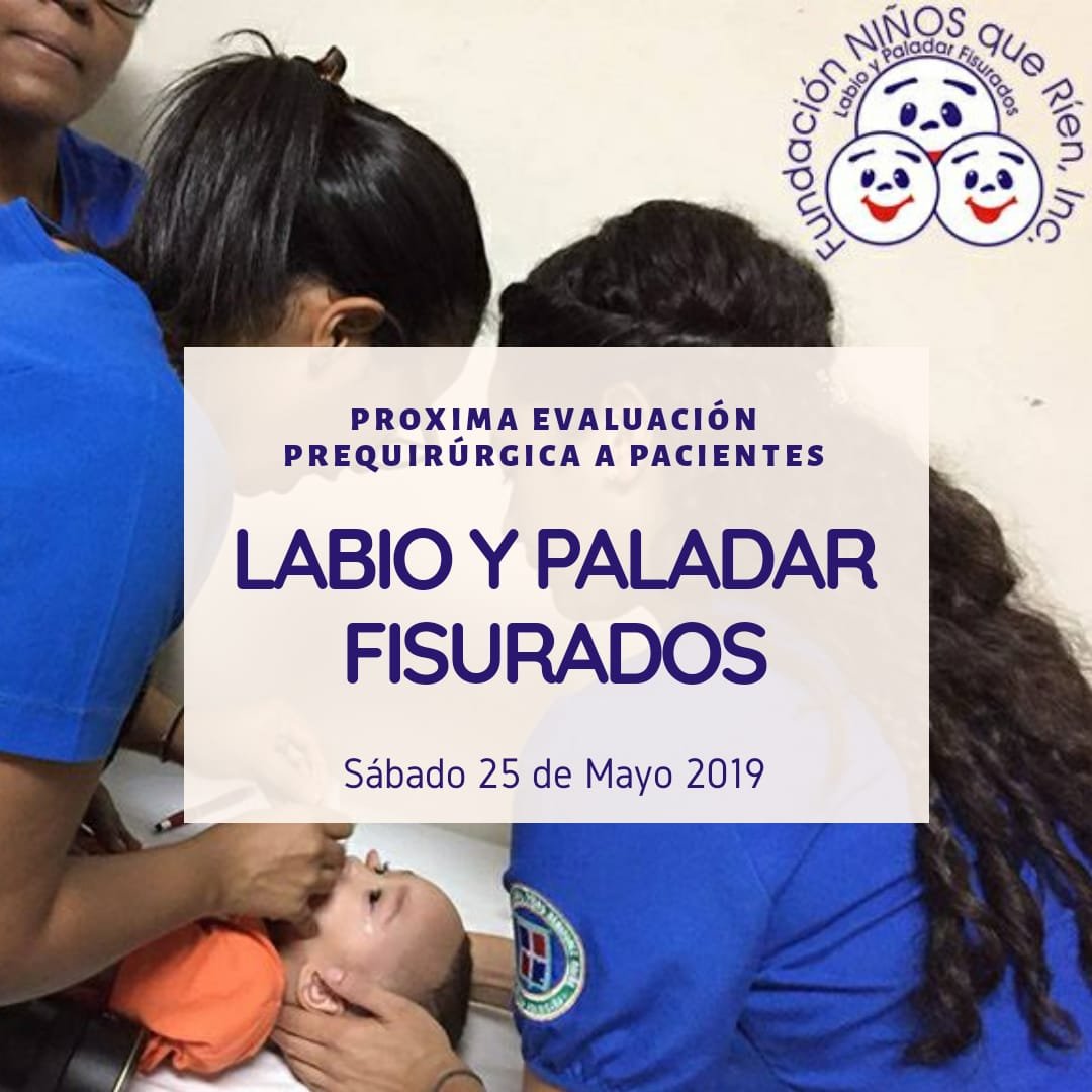 ¡Aviso! Evaluación Prequirúrgica de labio y paladar fisurados